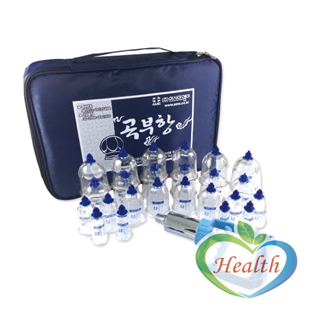 AME 24杯專業手動拔罐組 韓國原裝進口/可沸水消毒